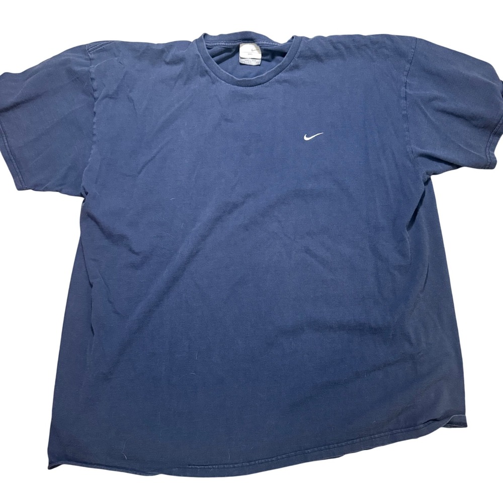 Vintage Nike 3XL T-Shirt Basic Everyday Casual Cotton Tee Shirt‎ Nike Silver Tag